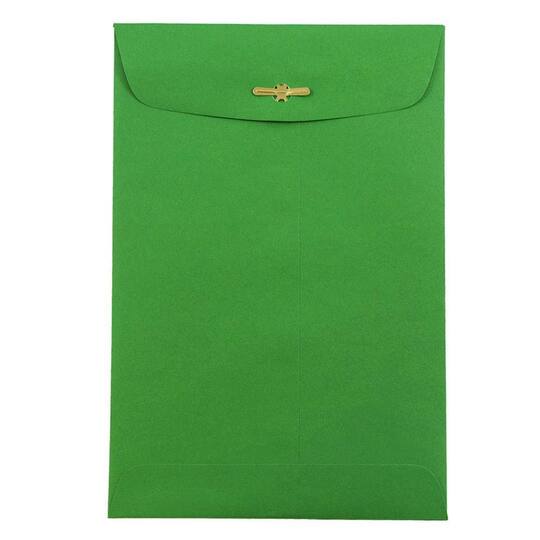 JAM Paper 6" x 9" Open End Catalog Peel & Seal Closure Envelopes, 100ct.